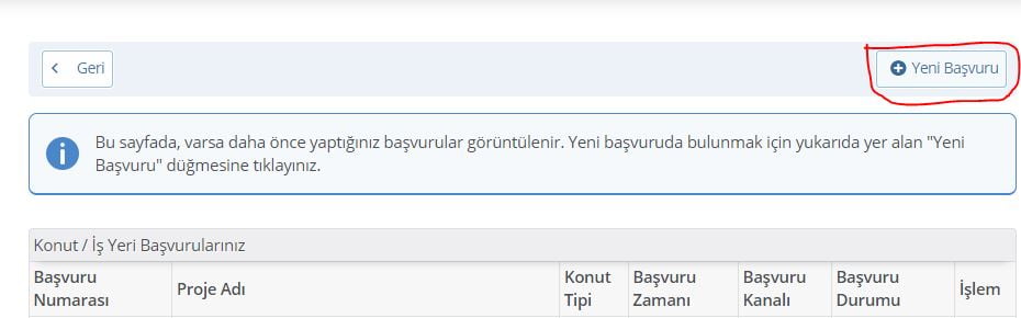 Toki ilk Evim Projesi